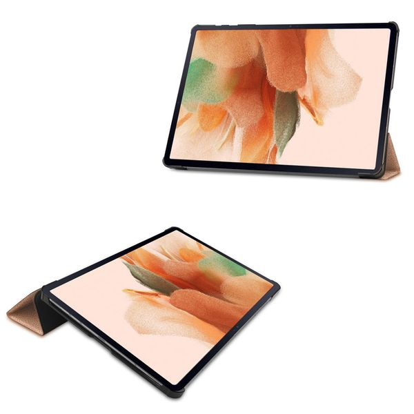 imoshion Trifold Klapphülle Samsung Galaxy Tab S8 Plus / S7 Plus / S7 FE 5G - Gold