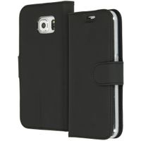 Accezz Wallet TPU Klapphülle Samsung Galaxy S6 - Schwarz