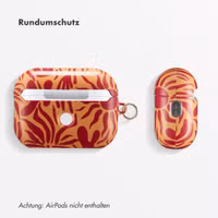 Selencia Vivid Case Apple AirPods Pro 2 - Tropical Vibes Apricot