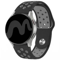 imoshion Silikon-Sportarmband -   Universelle 20 mm Anschluss - Black / Grey