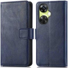 imoshion Luxuriöse Klapphülle OnePlus Nord CE 3 / CE 3 Lite - Dunkelblau