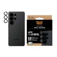 PanzerGlass Kameraprotektor Hoops Optic Rings für das Samsung Galaxy S26 Ultra - Schwarz