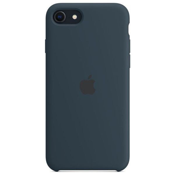 Apple Silikon-Case für das Apple iPhone SE (2022 / 2020) / 8 / 7 - Abyss Blue