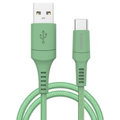 imoshion Braided USB-C-zu-USB Kabel - 2 Meter - Grün