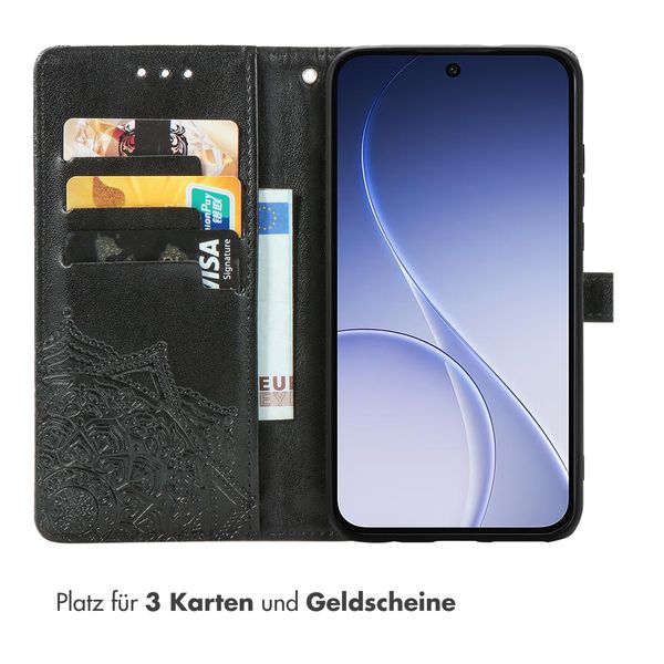 imoshion Mandala Klapphülle Oppo Reno15 F (5G) - Schwarz