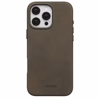 Accezz Vintage Leather Magsafe Backcover Apple iPhone 16 Pro Max - Rustic Brown