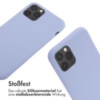 imoshion Silikonhülle mit Band für das iPhone 11 Pro - Violett