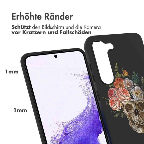 imoshion Design Hülle für das Samsung Galaxy S23 - Skull - Multicolor