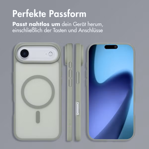 imoshion Color Guard Back Cover mit MagSafe Apple iPhone Air - Grau