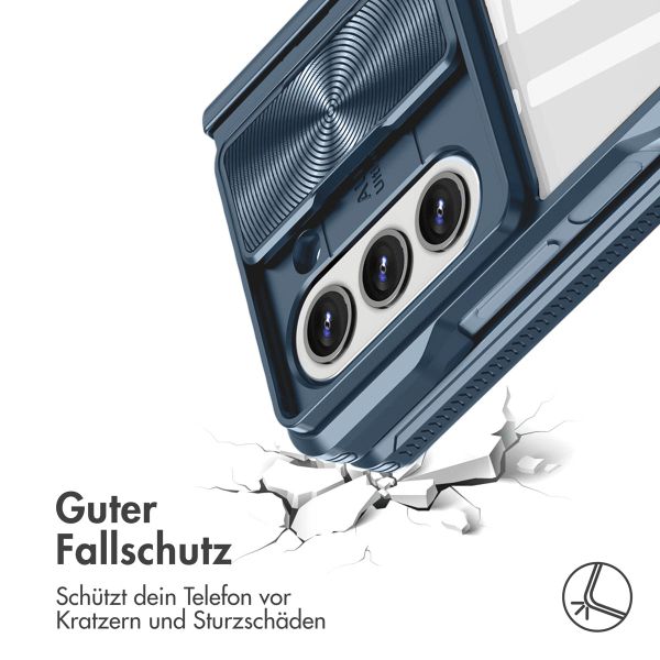 imoshion Back Cover mit Kameraschieber für das Samsung Galaxy Z Fold 5 - Dunkelblau