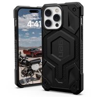 UAG Monarch Backcover MagSafe für das iPhone 14 Pro Max - Kevlar Black