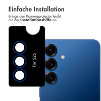 imoshion 2er-Pack Objektivschutz für Kamera für das Samsung Galaxy S25 - Navy
