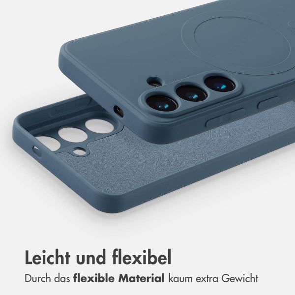 imoshion Color Back Cover mit MagSafe für das Samsung Galaxy S25 - Dunkelblau