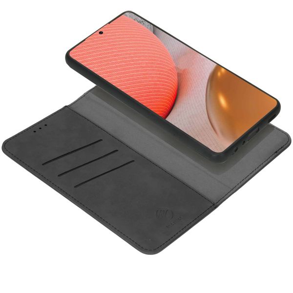 imoshion Entfernbare 2-1 Luxus Klapphülle Samsung Galaxy A72 - Schwarz