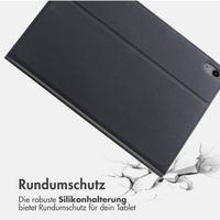Accezz Classic Klapphülle Apple iPad 11 (2025) 11 Zoll A16 / iPad 10 (2022) 10.9 Zoll - Schwarz