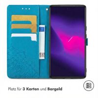 imoshion Mandala Klapphülle Samsung Galaxy S24 Ultra - Türkis