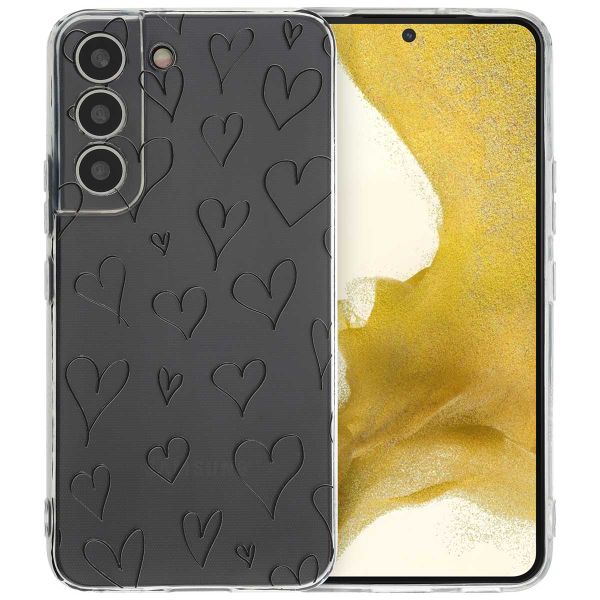 imoshion Design Hülle für das Samsung Galaxy S22 - Hearts