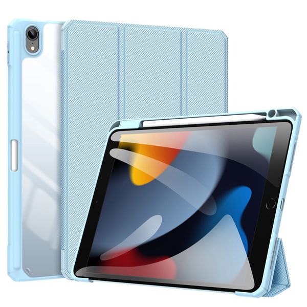 Dux Ducis Toby Klapphülle Apple iPad 11 (2025) 11 Zoll / iPad 10 (2022) 10.9 Zoll - Blau