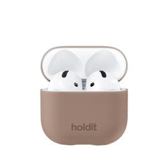 Holdit Silicone Case Apple AirPods 4 - Mocha Brown
