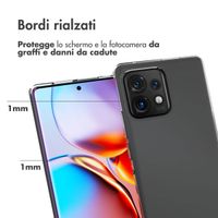 Accezz Clear TPU Backcover Motorola Edge 40 Pro - Transparent