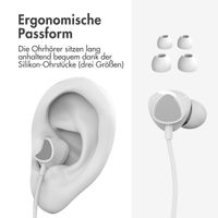 imoshion In-ear Kopfhörer - Kabelgebundene Kopfhörer - USB-C Anschluss - Weiß