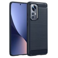 imoshion Brushed Back Cover Xiaomi 12 / 12X - Dunkelblau