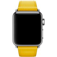 Apple Leather Band Classic Buckle für die Apple Watch Series 1-9 / SE - 38/40/41 mm / Series 10 - 42 mm - Sunflower