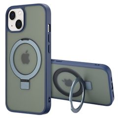 Accezz Ring Stand Backcover mit MagSafe für das iPhone 13 - Blue