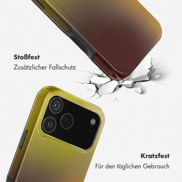 Selencia Vivid Back Cover Apple iPhone 18 Pro Max / 17 Pro Max - Gradient Olive Dust