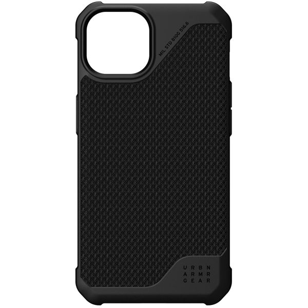 UAG Back Cover Metropolis LT MagSafe für das iPhone 13 - Kevlar Black