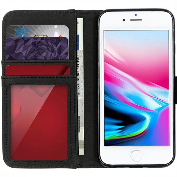 imoshion Luxuriöse Klapphülle Apple iPhone SE (2022 / 2020) / 8 / 7 / 6(s) - Hellblau