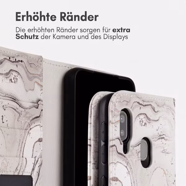 imoshion Design Klapphülle Samsung Galaxy A20e - Sandy Marble