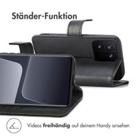 imoshion Luxuriöse Klapphülle Xiaomi 13 Pro - Schwarz