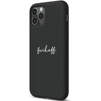 imoshion Design Hülle iPhone 11 Pro - Fuck Off - Schwarz