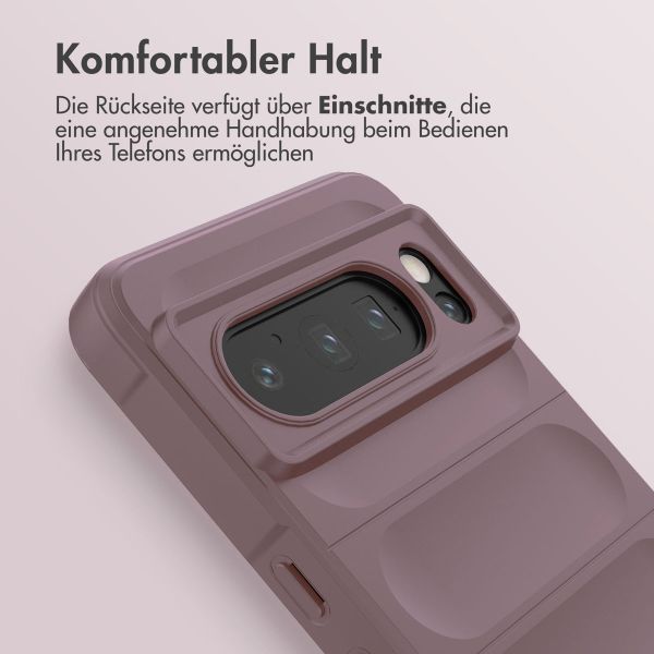 imoshion EasyGrip Backcover für das Google Pixel 8 Pro - Violett