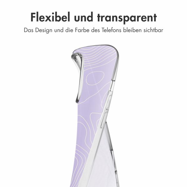 imoshion Design Hülle Apple iPhone 16 Pro - Topo Lilac
