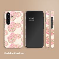 Selencia Vivid Back Cover Samsung Galaxy S25 - Paisley Blush