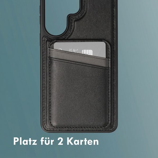 imoshion Backcover mit Kartenfach und Ständer Samsung Galaxy S26 Ultra - Schwarz
