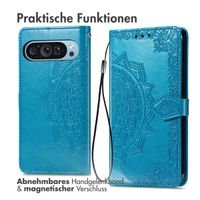 imoshion Mandala Klapphülle Google Pixel 10 / 10 Pro - Türkis