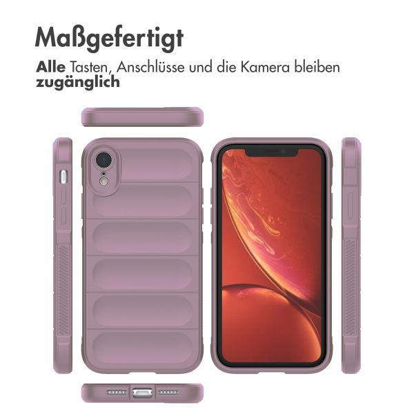 imoshion EasyGrip Back Cover für das iPhone Xr - Violett