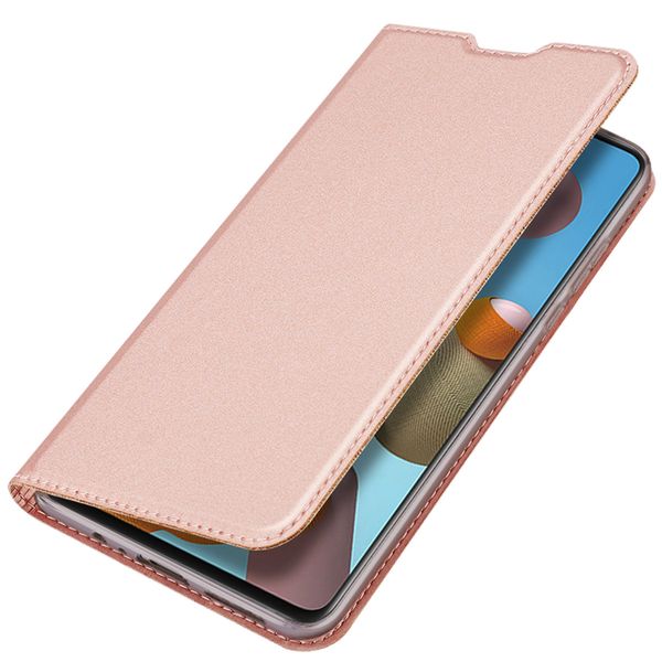 Dux Ducis Slim TPU Klapphülle Roségold für das Samsung Galaxy A21s