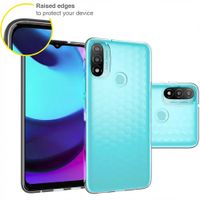 Accezz Clear TPU Backcover Motorola Moto E20 - Transparent