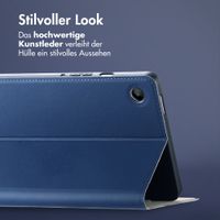 Accezz Classic Klapphülle Samsung Galaxy Tab A11 Plus - Dunkelblau
