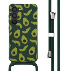 imoshion SilikonHülle design mit Band Samsung Galaxy S23 - Avocado Green