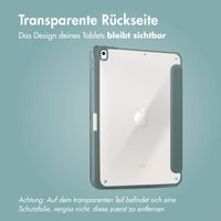 imoshion Origami Klapphülle iPad 9 (2021) 10.2 Zoll / iPad 8 (2020) 10.2 Zoll / iPad 7 (2019) 10.2 Zoll - Dunkelgrün