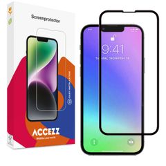 Accezz Full Cover Screen Protector aus gehärtetem Glas Apple iPhone 13 Mini