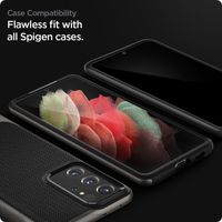 Spigen Neo Flex Solid HD Case Friendly Screen Protector Galaxy S21 Ultra