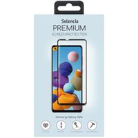 Selencia Premium Screen Protector aus gehärtetem Glas für das Samsung Galaxy A21s