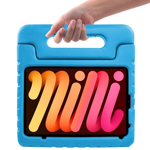 imoshion Schutzhülle mit Handgriff kindersicher Apple iPad Mini 7 (2024) / iPad Mini 6 (2021) - Blau