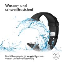imoshion Silikon Sportarmband für Oppo Watch 41 mm - Schwarz